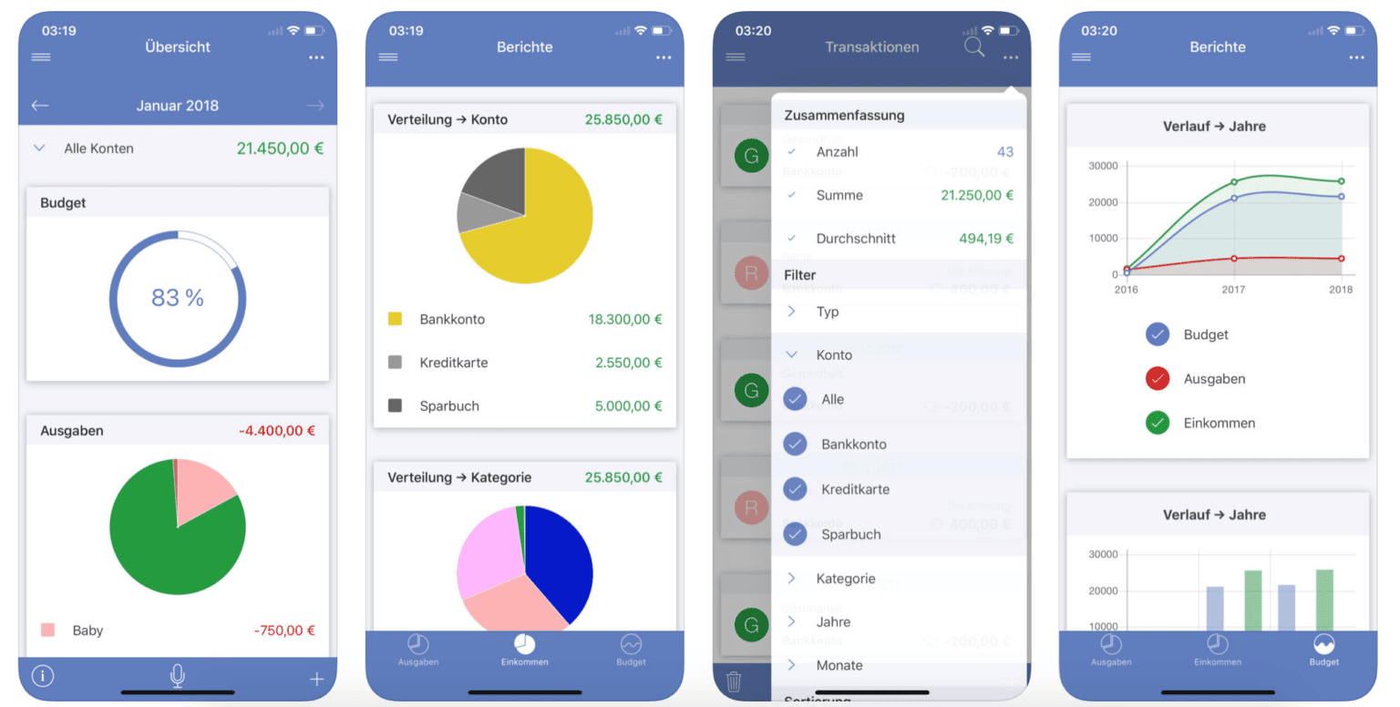 SayMoney Haushaltsbuch App