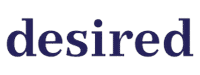 Desired Logo Blau