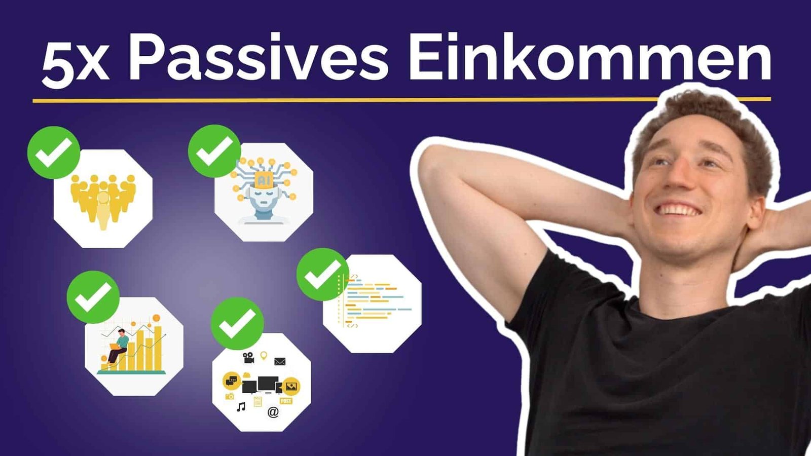 5 Passive Einkommensquellen