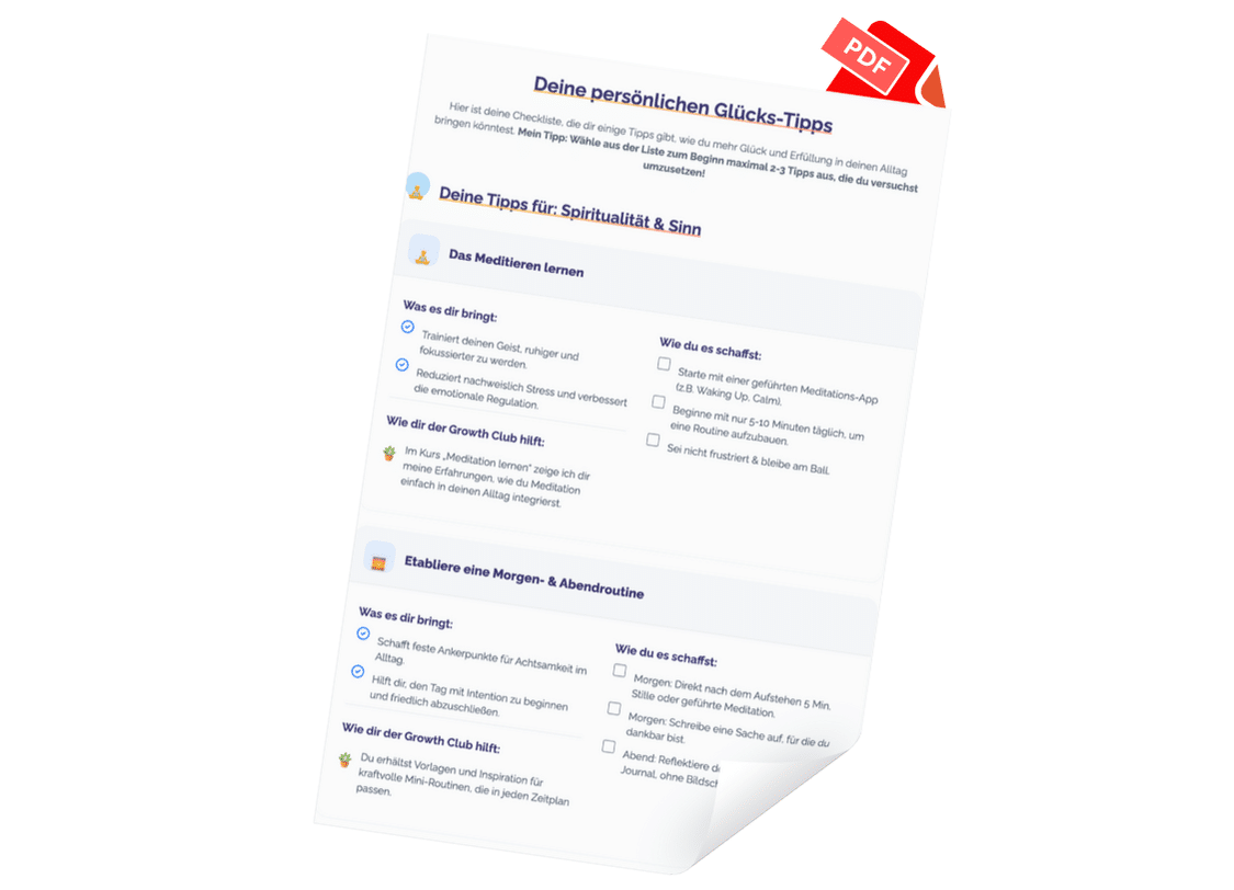 Checkliste mit konkreten Tipps