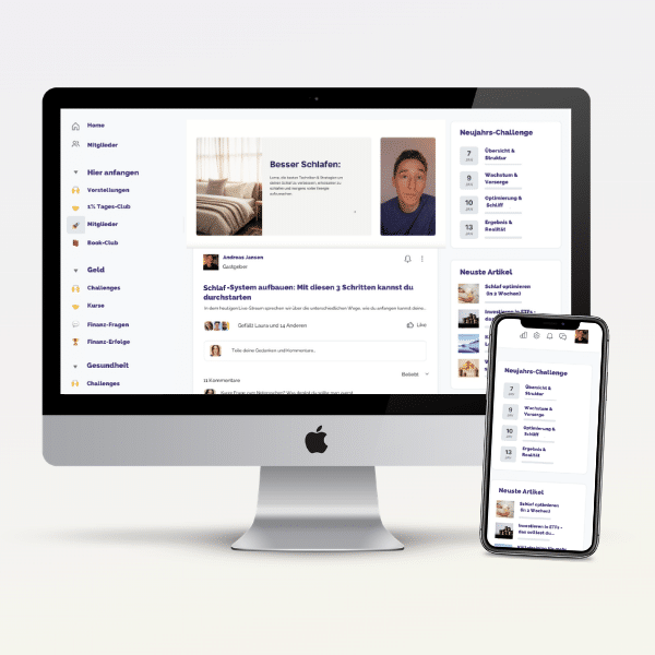 Exklusiver Online-Kursbereich