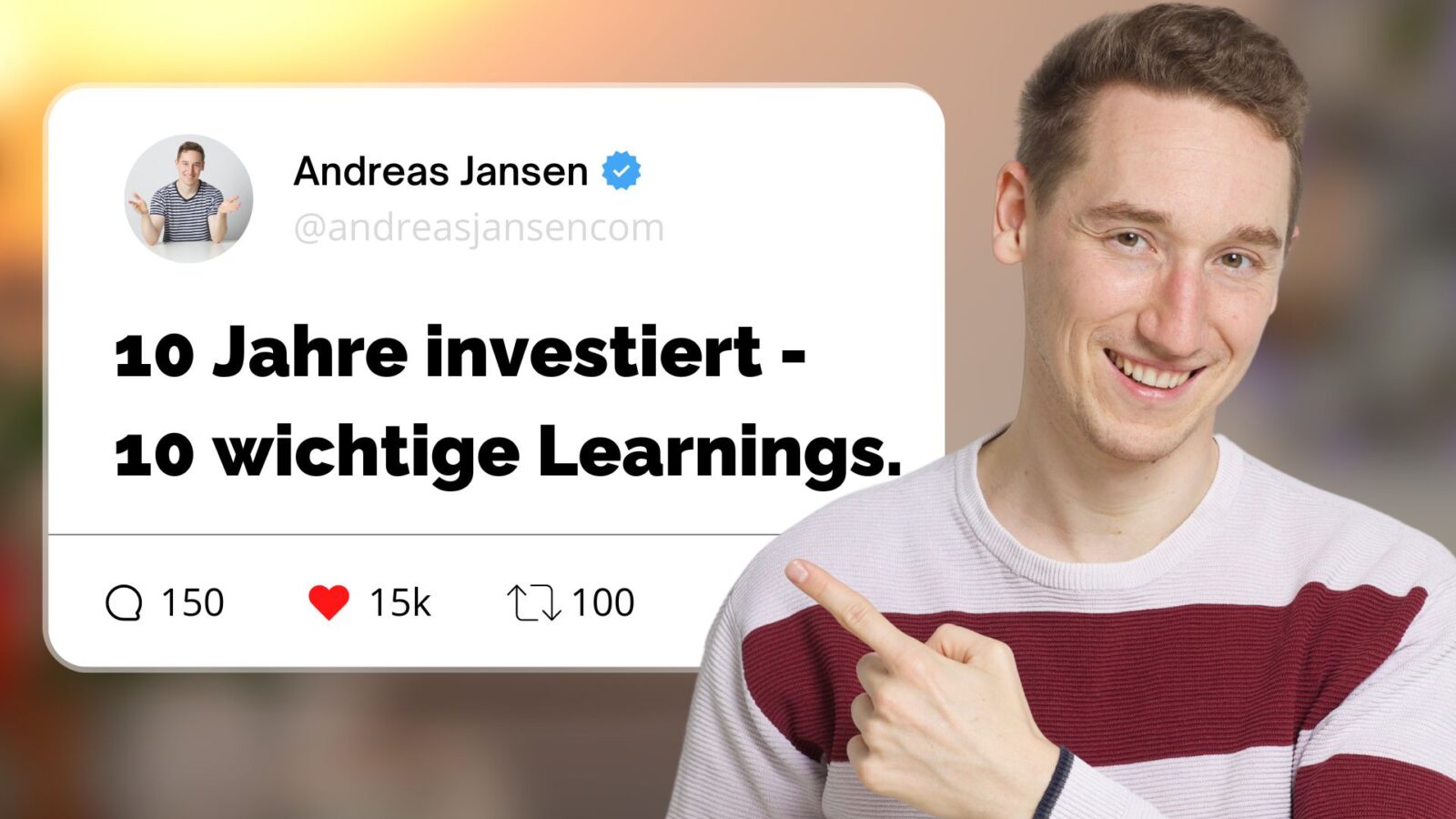 10 Jahre investiert